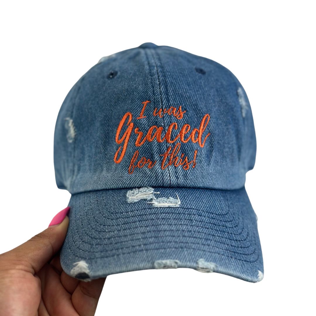 I was Graced for This - Luxe Dad Hat