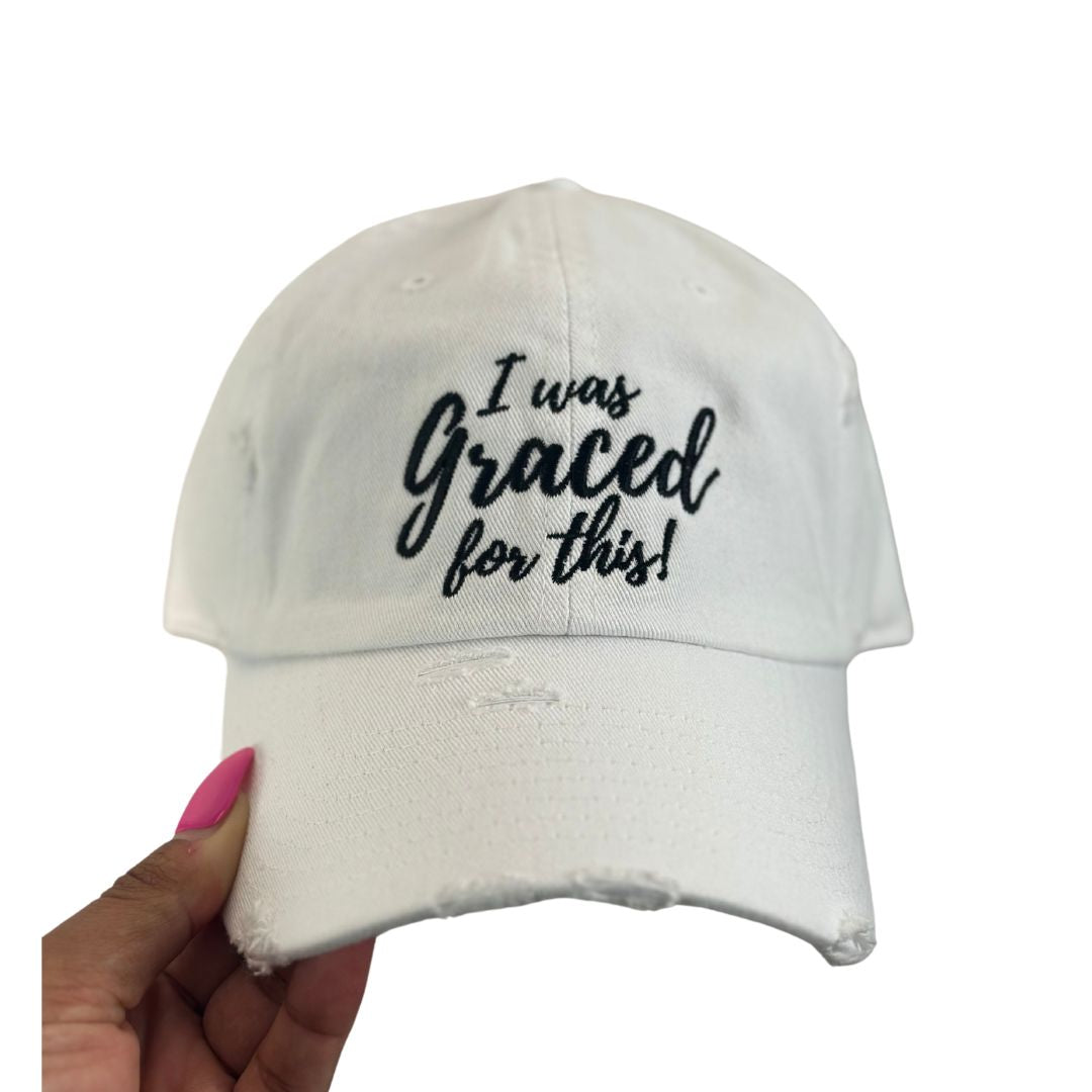 I was Graced for This - Luxe Dad Hat