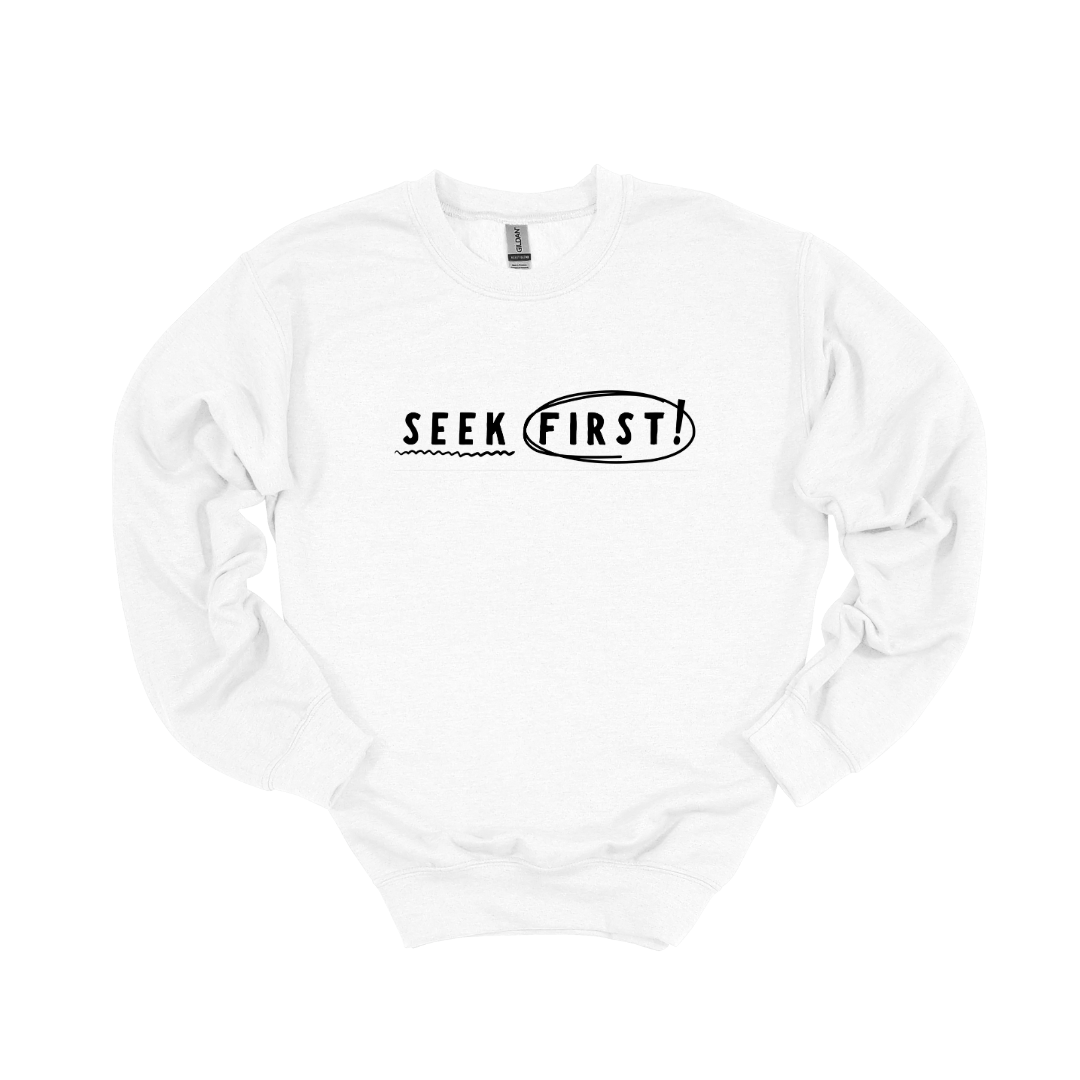 Seek First Kids Classic Crewneck