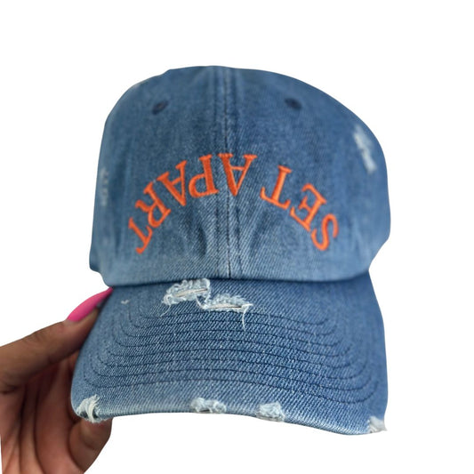 Set Apart Luxe Dad Hat – Faith-Forward Style, Bold Identity