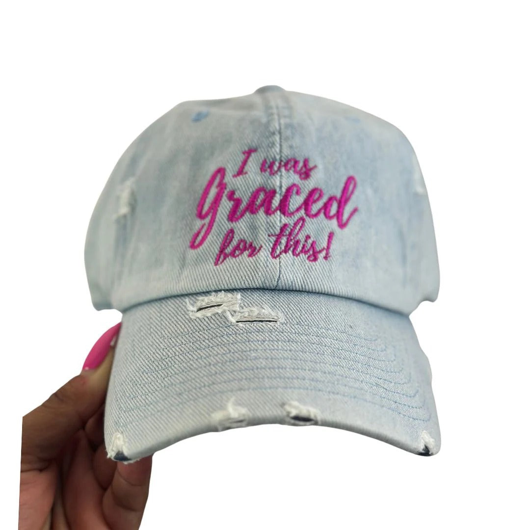 I Was Graced for This – Luxe Vintage Dad Hat