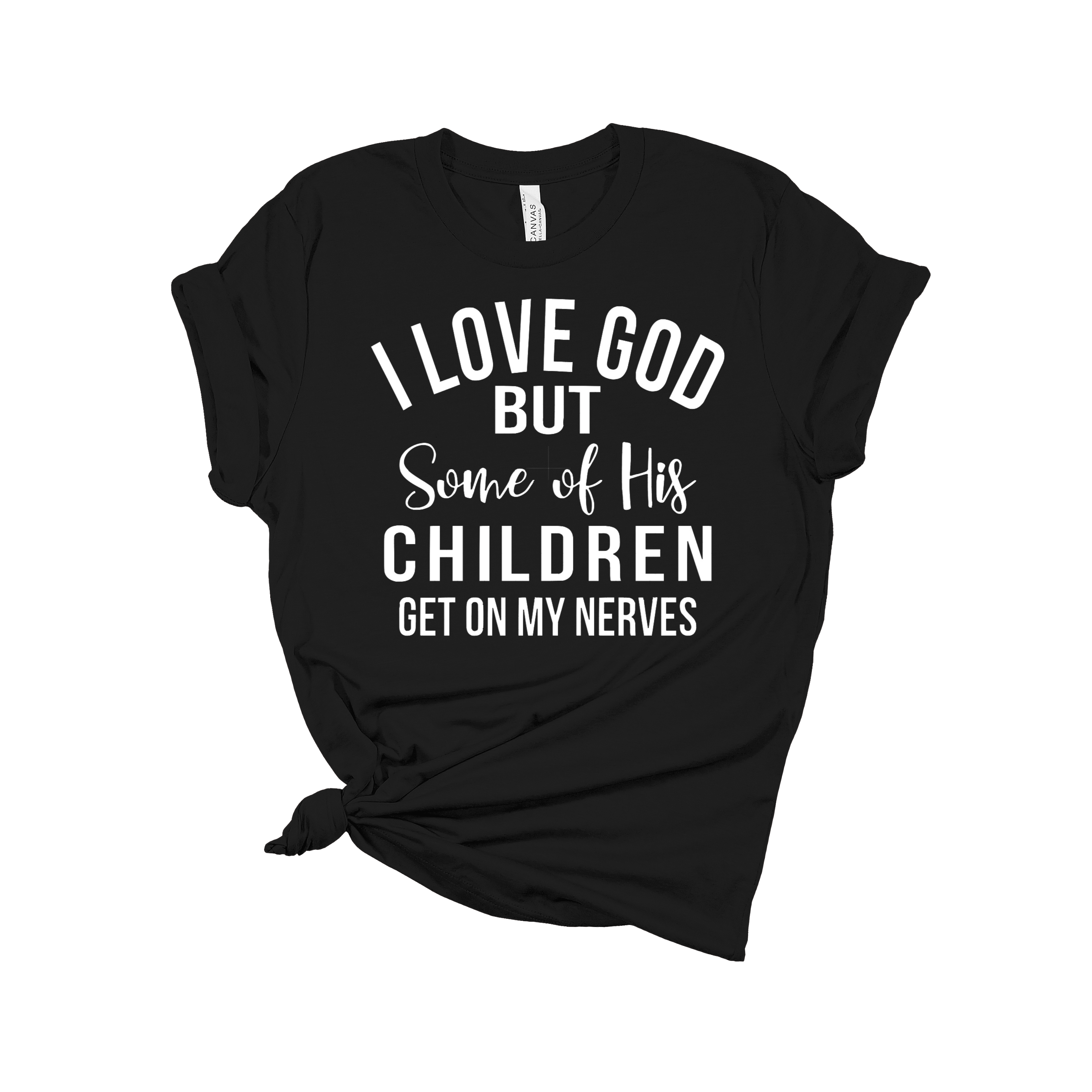I Love God...Crew Tee – Real Faith, Real You