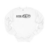 Matthew 6:33 Crewneck - Ivory