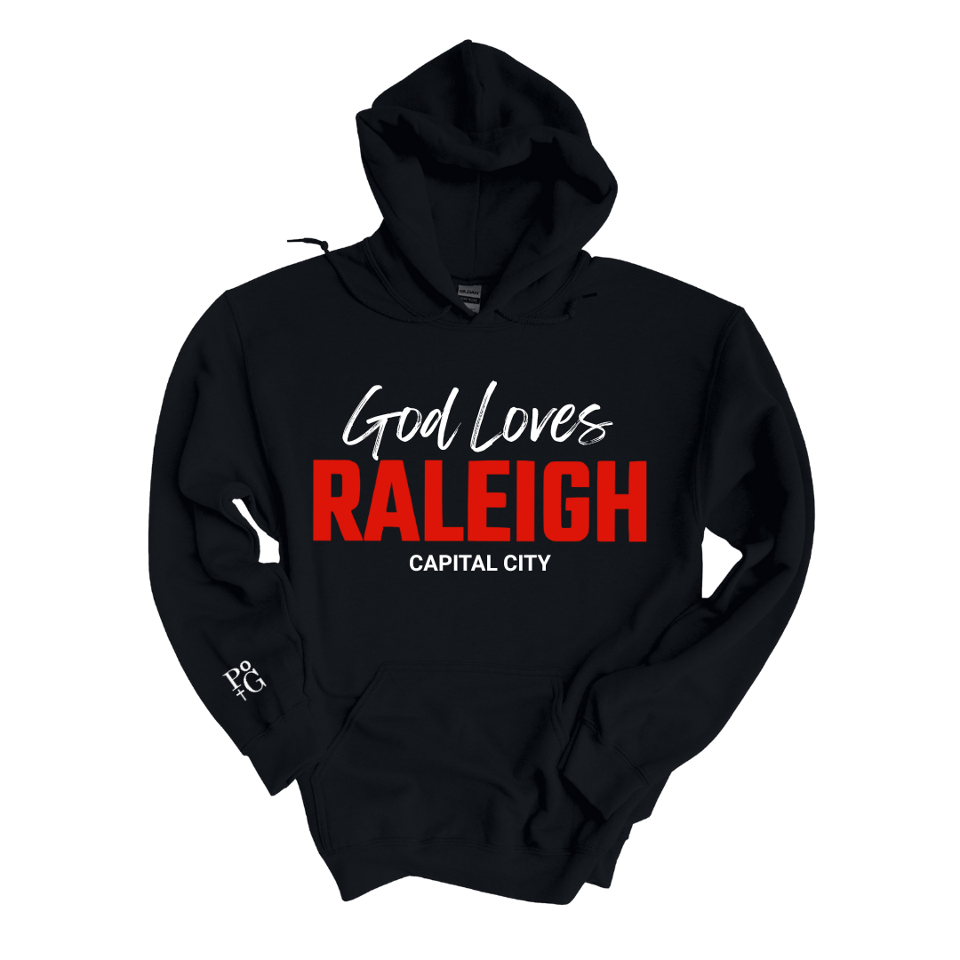 God Loves Raleigh Hoodie