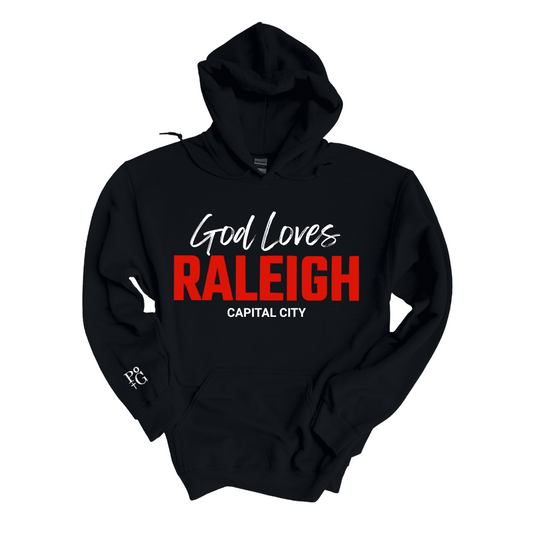 God Loves Raleigh Hoodie