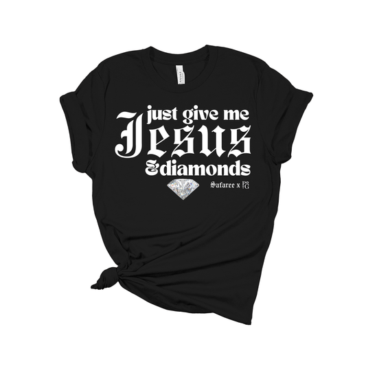Jesus and Diamonds Premium Tee