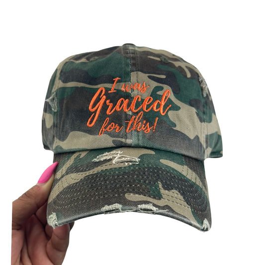 I was Graced for This - Luxe Dad Hat