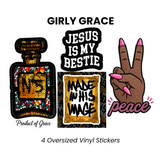 Girly Grace Sticker Pack