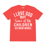 I Love God Crew Tee
